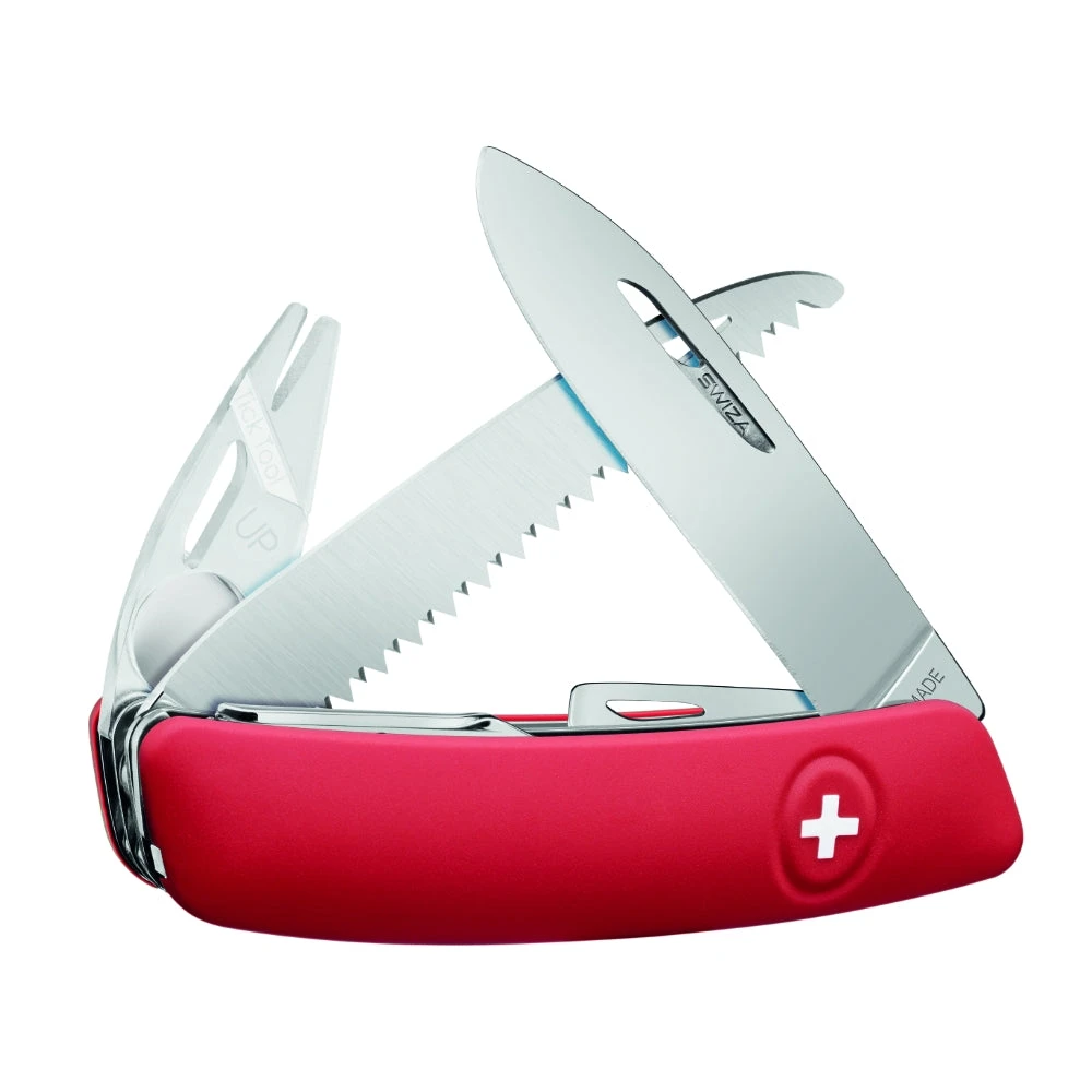 Swiza TT05 Swiss Tick Tool Pocket Knife, Red 2 Swiza TT05 Swiss Tick Tool Pocket Knife, Red - Image 2