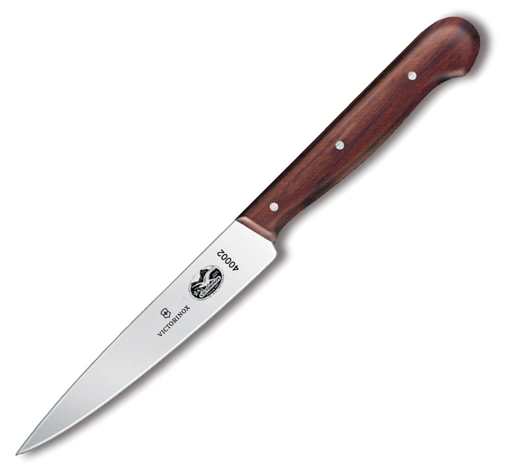 Victorinox Rosewood 4.75" Pointed-Tip Straight Blade Steak Knife 1 Victorinox Rosewood 4.75" Pointed-Tip Straight Blade Steak Knife