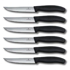 Swiss Classic 5" Gaucho 6-Piece Steak Knife Set By Victorinox