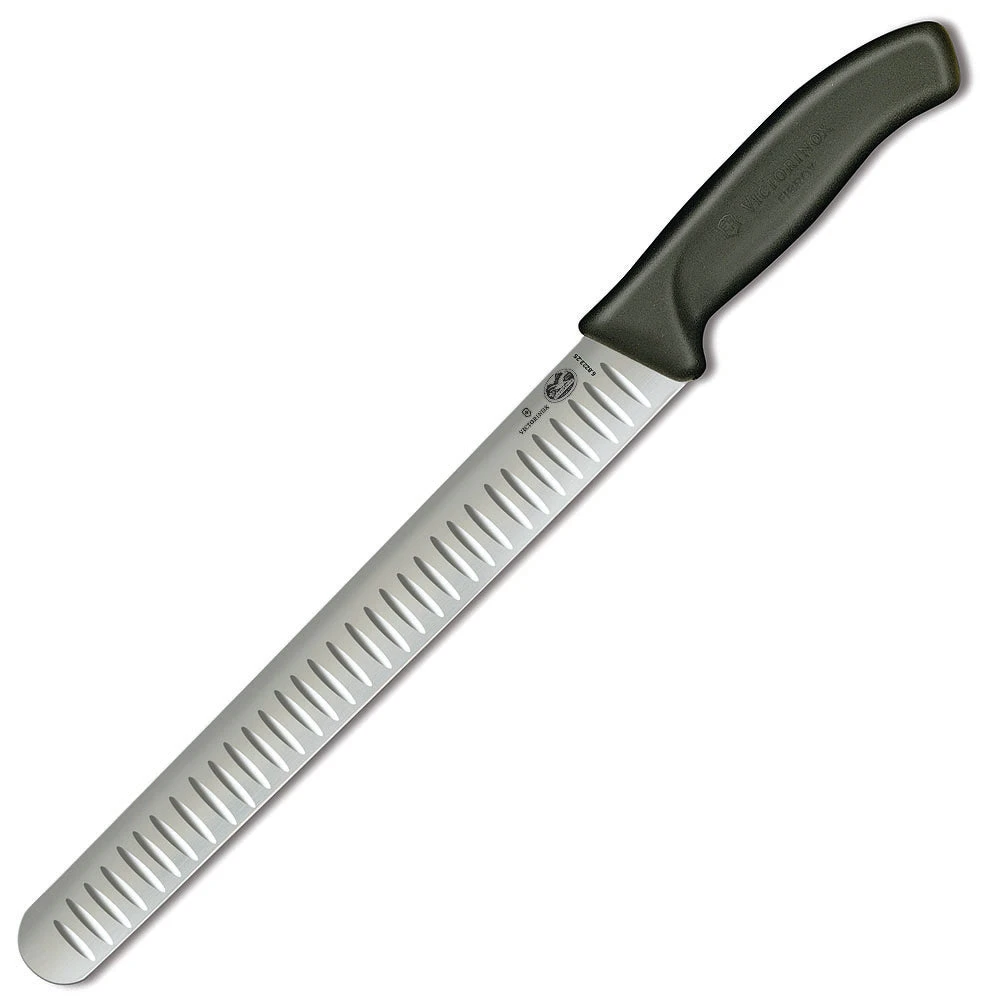 Swiss Classic 10.25" Granton Edge Slicing Knife By Victorinox 1 Swiss Classic 10.25" Granton Edge Slicing Knife By Victorinox