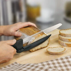 Swiss Classic 8" Serrated DUX-Knife With Adjustable Slicing Guide By Victorinox 11 Swiss Classic 8" Serrated DUX-Knife With Adjustable Slicing Guide By Victorinox -Multifunctional Tool Store vf6866321 slicingbread x1000 4cd18568 8e47 4881 b791 dd180096a8e6