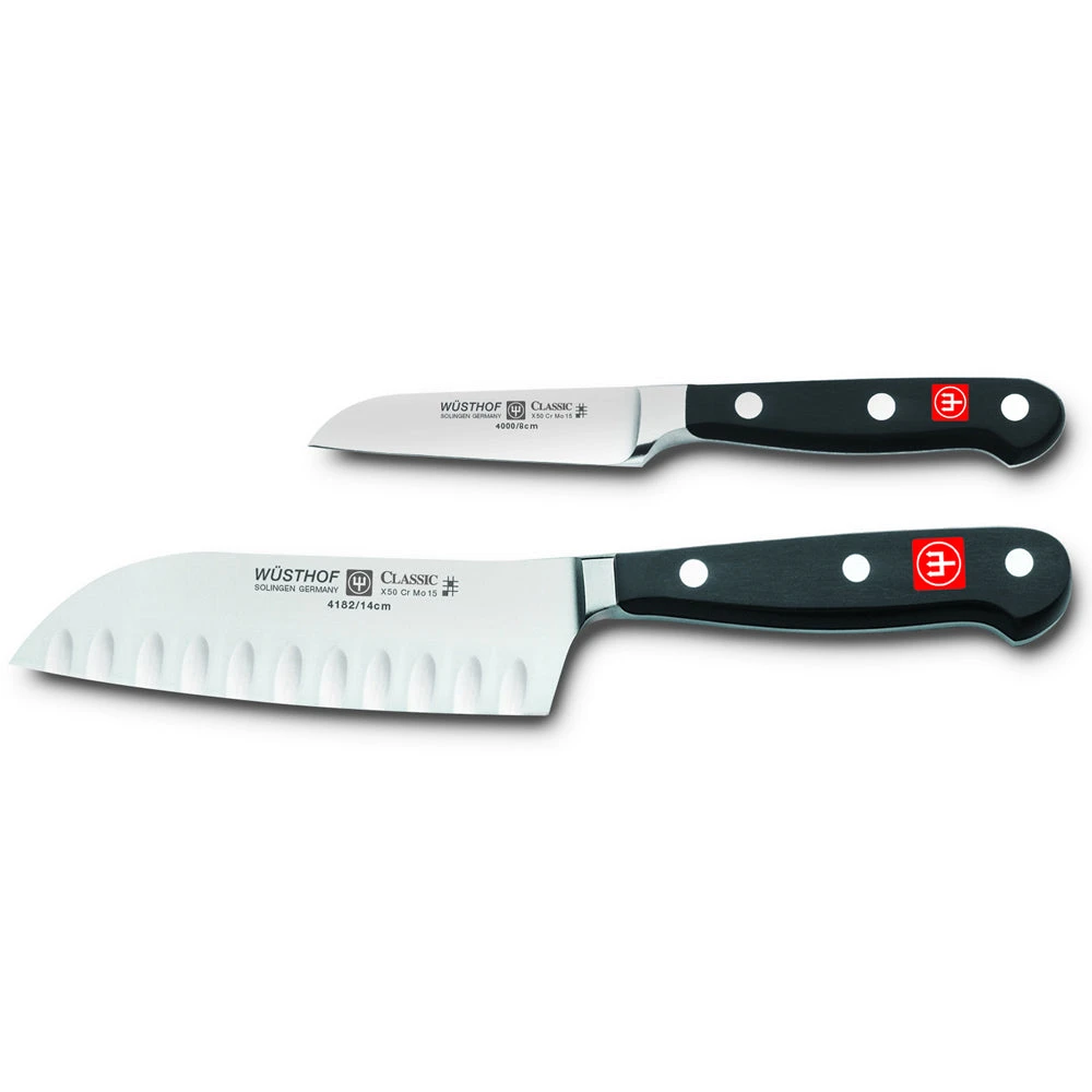 Wusthof Classic 2-Piece Mini Asian Knife Set 1 Wusthof Classic 2-Piece Mini Asian Knife Set