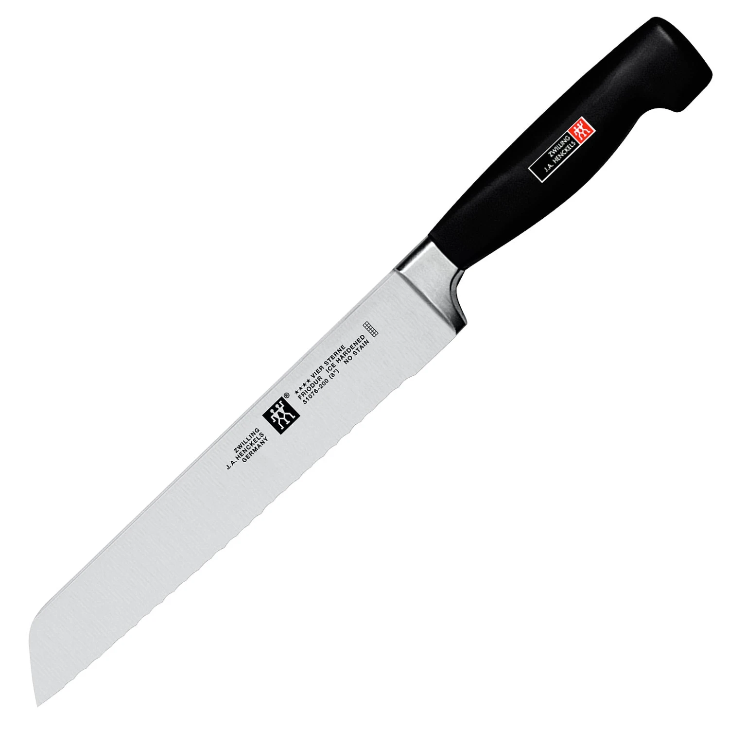 Zwilling TWIN Four Star 8" Scalloped Bread Knife 1 Zwilling TWIN Four Star 8" Scalloped Bread Knife