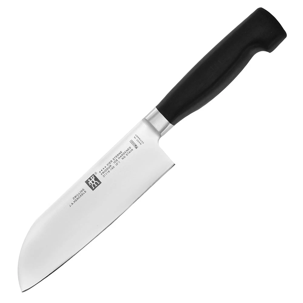 Zwilling TWIN Four Star 6" Santoku Knife 1 Zwilling TWIN Four Star 6" Santoku Knife