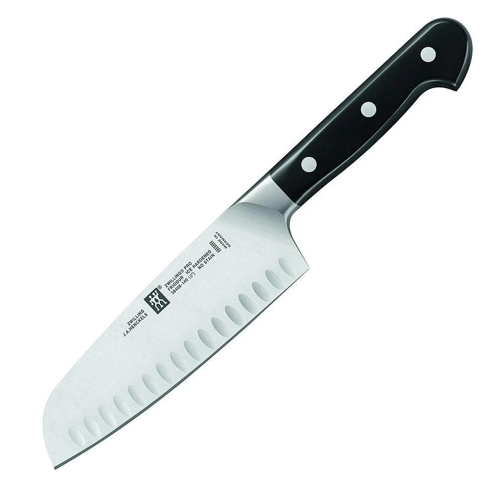 Zwilling Pro 5.5" Santoku Hollow Edge Knife 1 Zwilling Pro 5.5" Santoku Hollow Edge Knife